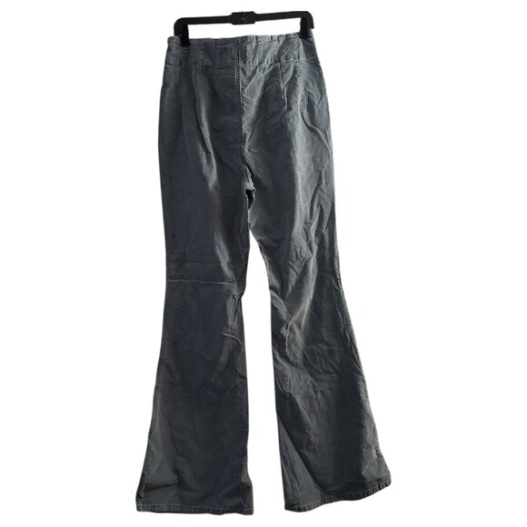 CT2272 We the Free Light Blue High Waist Corduroy Flare Pant 31 - Picture 4 of 9